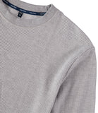 Nautica Mens Long Sleeve Crewneck Waffle Thermal Top