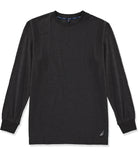 Nautica Mens Long Sleeve Crewneck Waffle Thermal Top