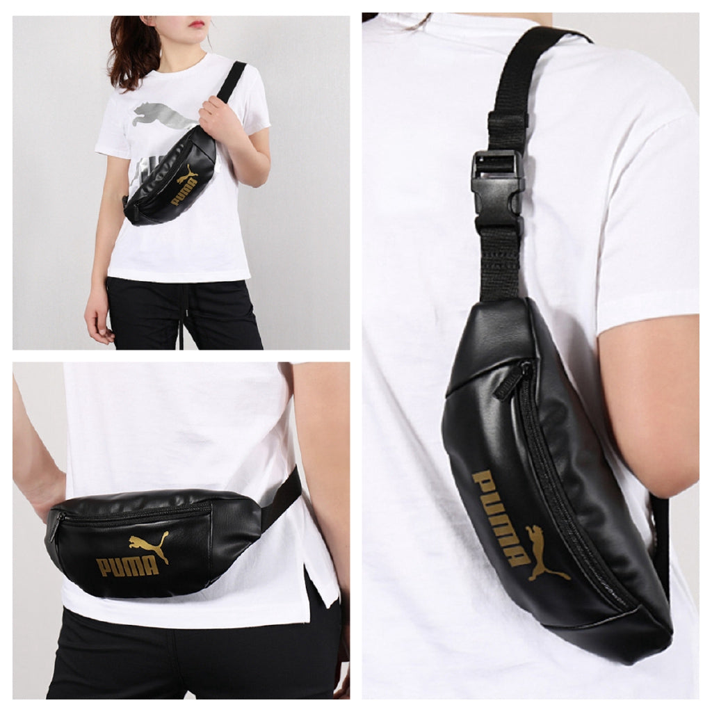 INNTURT Nylon Sling Chest Bag Daypack Bicycle Travel Gym Backpack  Stylec-black