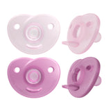 Philips AVENT Soothie Heart pacifier 3-18m, pink/light pink, 2 pack