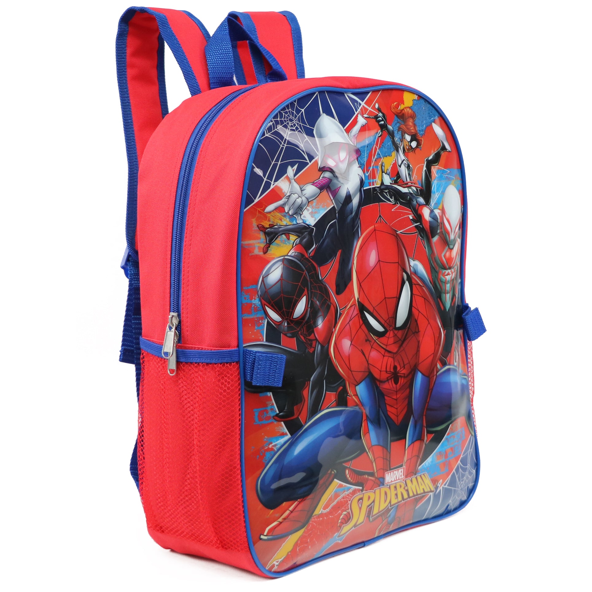 Marvel 16' Full Size Spiderman Backpack with Detachable Lunch Box Marvel 16' Full Size Spiderman Backpack with Detachable Lunch Box