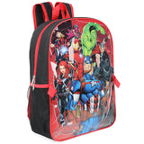 Marvel 16'' Full Size Avengers Backpack with Detachable Lunch Box