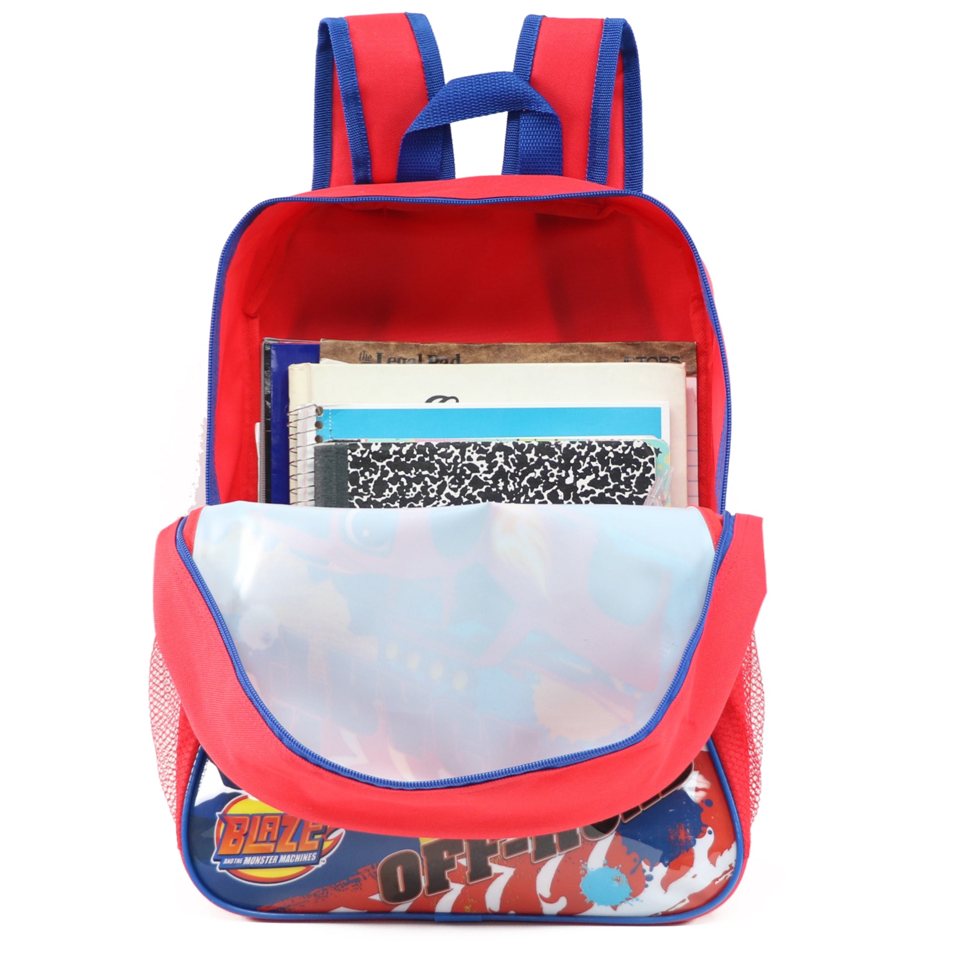 blaze and the monster machines mini backpack Blaze and the Monster Machines 16'' Full Size Backpack Lunchbox Set Bo – S&D Kids