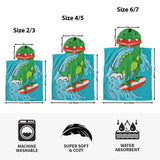 Wippette Boys and Girls Hooded Beach Towel