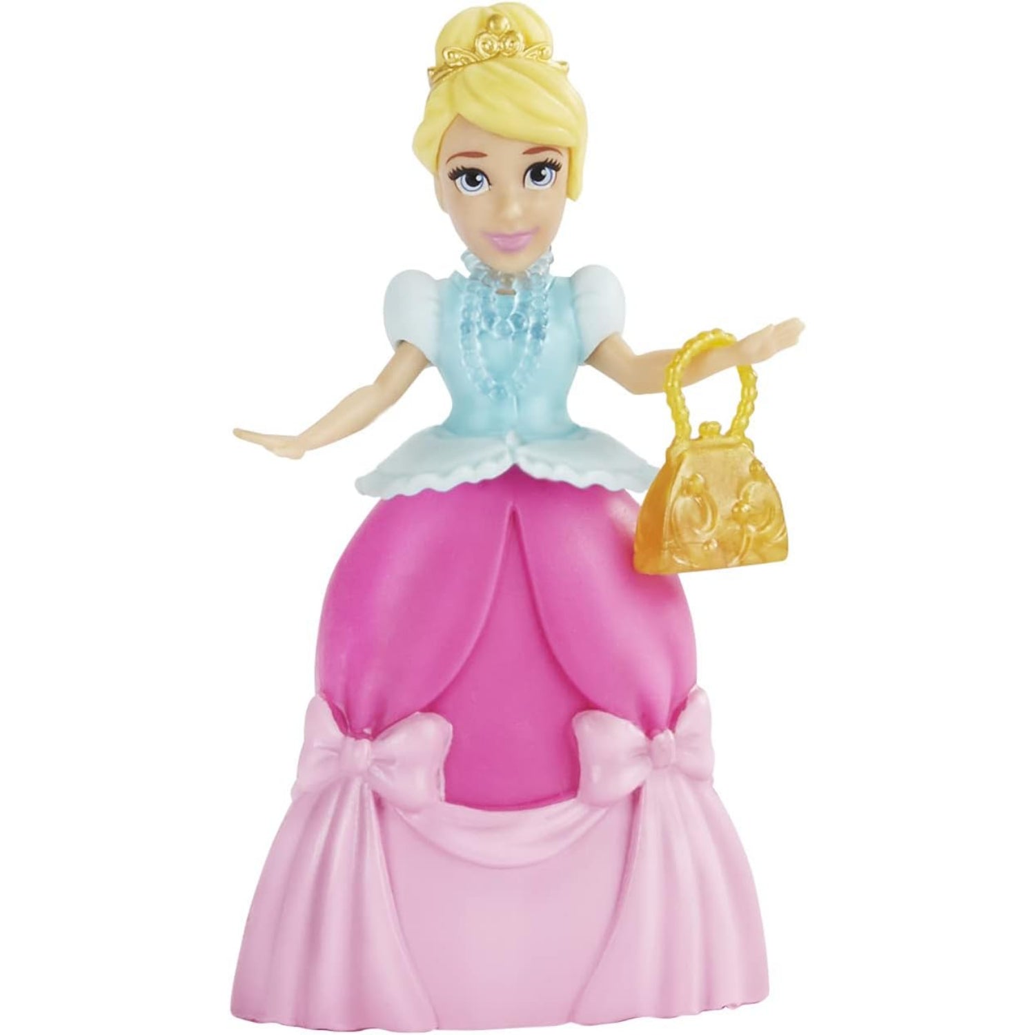 Hasbro Disney Princess Secret Styles Fashion Surprise Cinderella, Mini Doll Playset with Extra Cloth