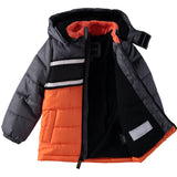 London Fog Boys 4-7 Active Puffer Jacket Winter Coat with Fleece Hat