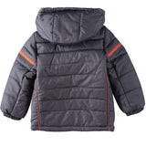 London Fog Boys 4-7 Active Puffer Jacket Winter Coat with Fleece Hat