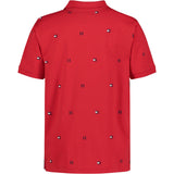 Tommy Hilfiger Boys 4-7 Flag Print Polo Shirt