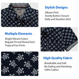 FAZE 1 Boys 8-20 Short Sleeve Printed Woven Button Down Shirt