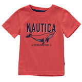 Nautica Boys 2T-4T Whale Short Set