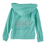 Juicy Couture Girls 7-16 2-Piece French Terry Zip Up Hoodie Pant Set