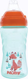 Nuby No Spill Printed Thirsty Kids No-Spill Sip-it Sport Cup with Soft Spout and Lid - Print May Vary