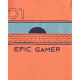 Carters Boys 4-12 4-Piece Gamer 100% Snug Fit Cotton Pajamas