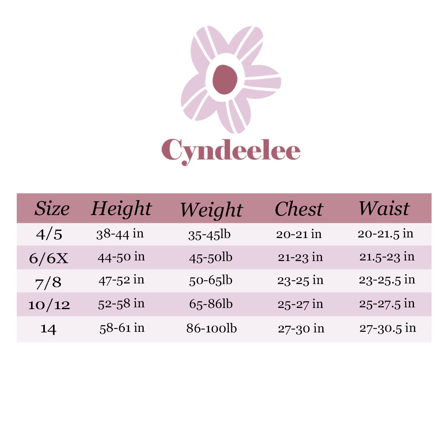 Cyndeelee Girls 4-14 8-Pack Cami