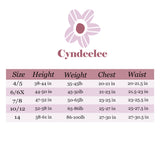 Cyndeelee Girls 4-14 8-Pack Cami