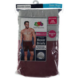 Fruit of the Loom Mens Boxer Brief, Assorted Colors, 2-Pack