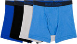 Fruit of the Loom Boys 8-20 Cotton Mesh Boxer Briefs, 4-Pack