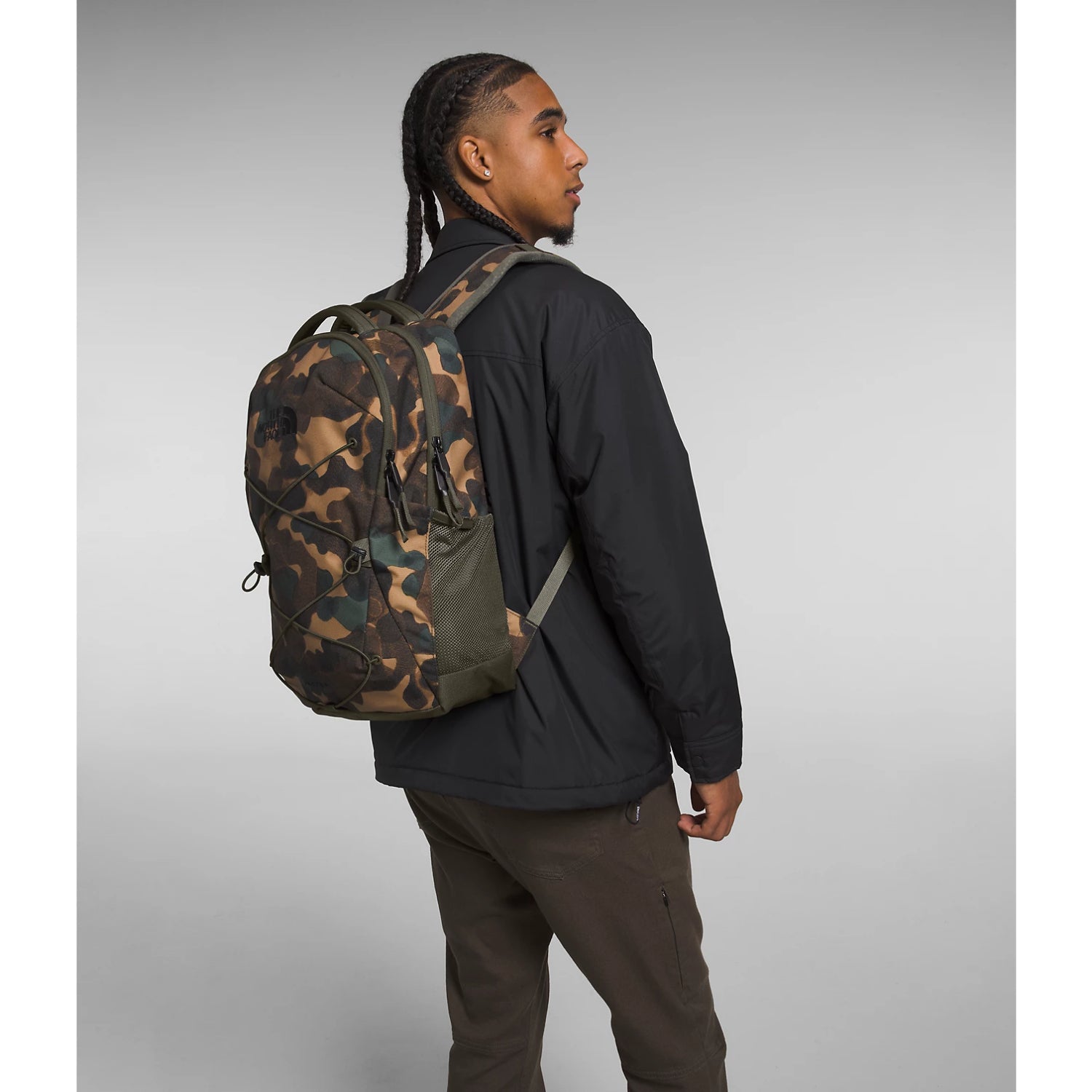 boys north face jester backpack The North Face Jester Backpack: MID Grey Dark Heather/Black