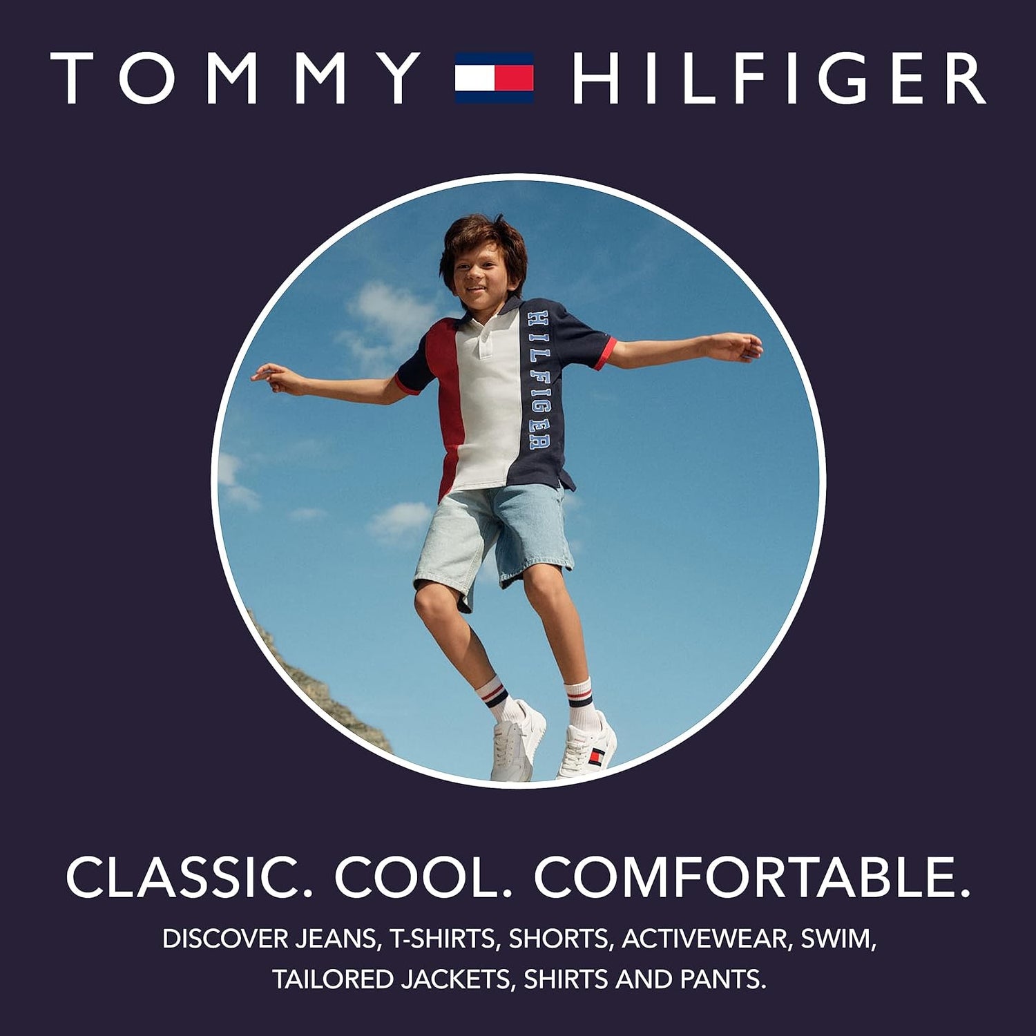 Tommy Hilfiger Boys 8-20 Tommy Logo Polo Shirt – S&D Kids