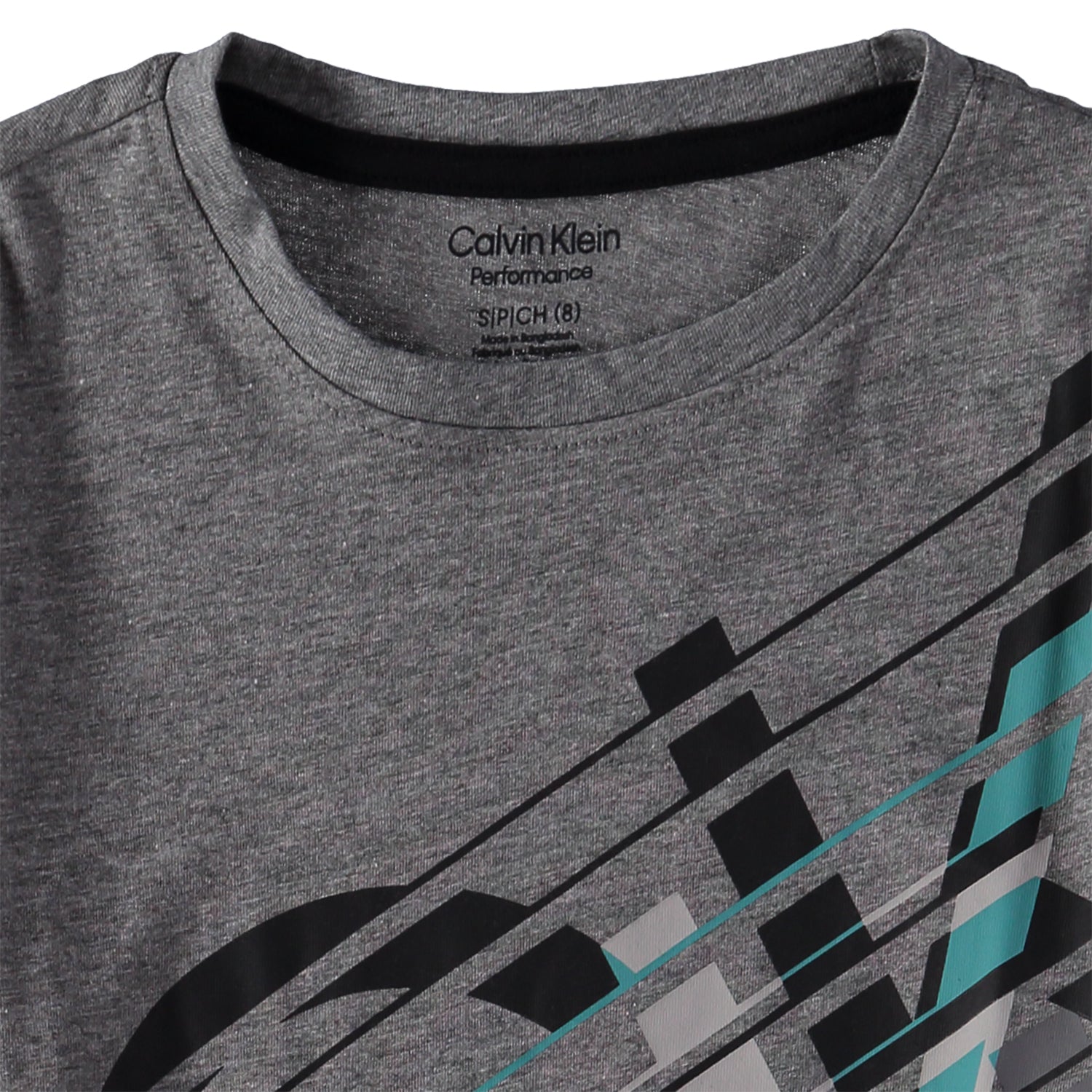 Calvin Klein Boys 8-20 Long Sleeve Graphic T-Shirt