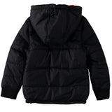 Nautica Boys 4-7 Sail Hooded Bubble Jacket with Polar Fleece Lining