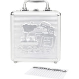Cardinal Mexican Train Dominoes Deluxe Set by Spin Master Classics Aluminum Carry Case