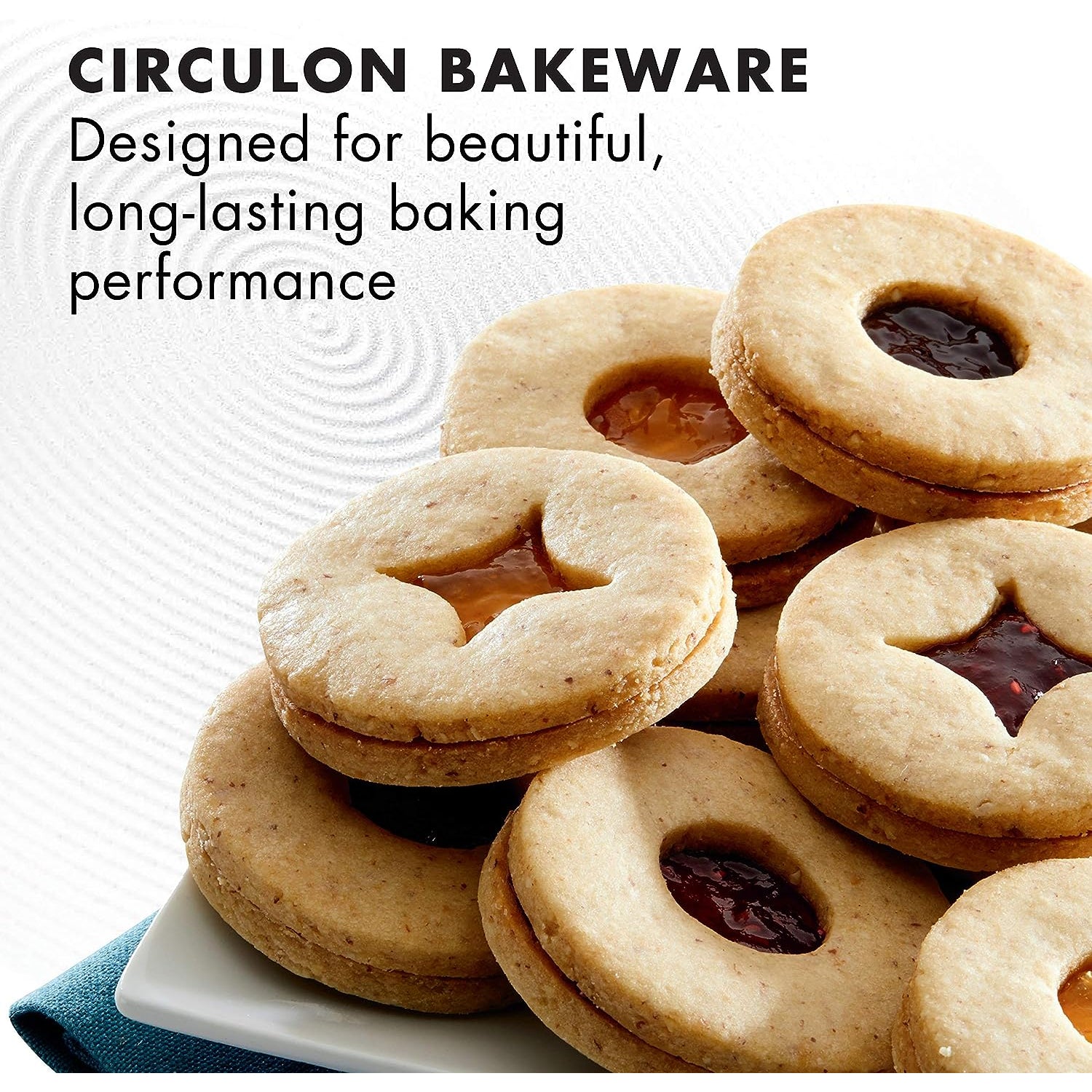 Circulon Total Bakeware Nonstick Cookie Baking Sheet, 10'' x 15'', Dar –  S&D Kids