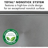 Circulon Total Bakeware Nonstick Cookie Baking Sheet, 10'' x 15'', Dark Gray