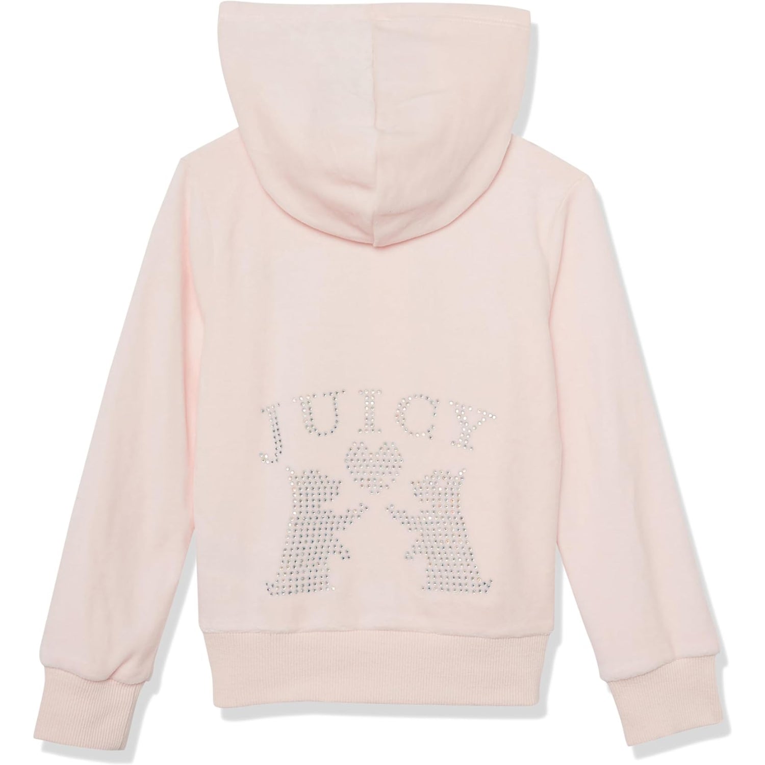 Juicy Couture Girls 2T-4T Velour Zip Front Jogger Set