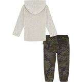 Timberland Boys 2T-4T Hooded Pullover Top Pant Set