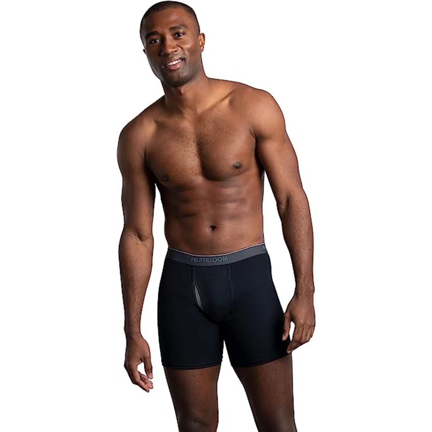 Buy Fruit of the Loom Men's 5Pack Assorted Boxer Briefs 100