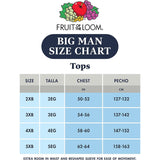 Fruit of the Loom Mens Big & Tall A-Shirt Undershirts, 3-Pack