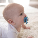 Dr. Brown's Advantage Baby Pacifiers, Fully Symmetrical Soother with Soft Silicone Bulb, 6 -18 Month, 2 Count