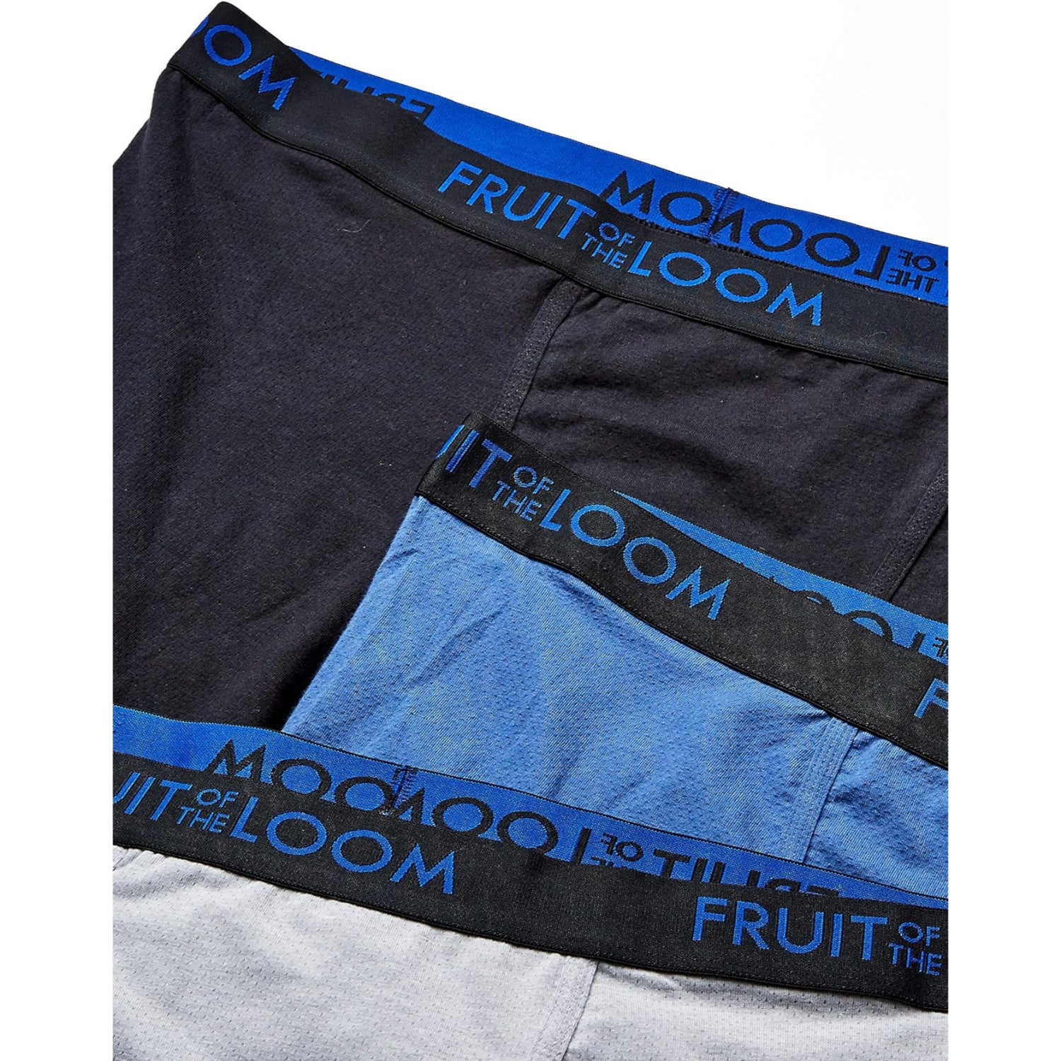 Fruit of the Loom Men's Breathable Underwear, Big Man -, Blue