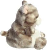 Aurora® Adorable Palm Pals™ Silver Kitty™ Stuffed Animal - Fun Collectible Plush for Kids and Adult Collectors - Perfect for Decorating Rooms and Birthday Gifts - Gray 4 Inches