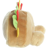 Aurora® Adorable Palm Pals™ Fiesta Taco™ Stuffed Animal - Fun Collectible Plush for Kids and Adult Collectors - Perfect for Decorating Rooms and Birthday Gifts - Brown 5 Inches