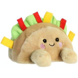 Aurora® Adorable Palm Pals™ Fiesta Taco™ Stuffed Animal - Fun Collectible Plush for Kids and Adult Collectors - Perfect for Decorating Rooms and Birthday Gifts - Brown 5 Inches