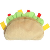 Aurora® Adorable Palm Pals™ Fiesta Taco™ Stuffed Animal - Fun Collectible Plush for Kids and Adult Collectors - Perfect for Decorating Rooms and Birthday Gifts - Brown 5 Inches