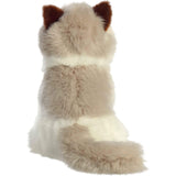 Aurora Realistic Miyoni Ragdoll Cat Stuffed Animal - Lifelike Details Make a Cherished Companion - Perfect for Decorating Bedrooms or Classrooms - White 8 Inches