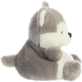 Aurora® Adorable Palm Pals™ Busky Husky™ Stuffed Animal - Fun Collectible Plush for Kids and Adult Collectors - Perfect for Decorating Rooms and Birthday Gifts - Gray 4.5 Inches