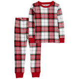 Carters Toddler Boys/Girls Plaid Cotton Set