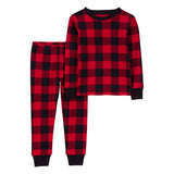 Carters Boys/Girls Toddler Buffalo Plaid Cotton Set