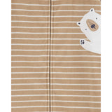 Carters Unisex Baby Sleep Bag, Brown Bear