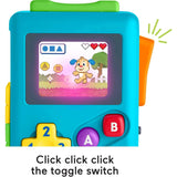Fisher Price Laugh & Learn Lil’ Gamer Pretend Video Game Learning Toy For infants & Toddlers