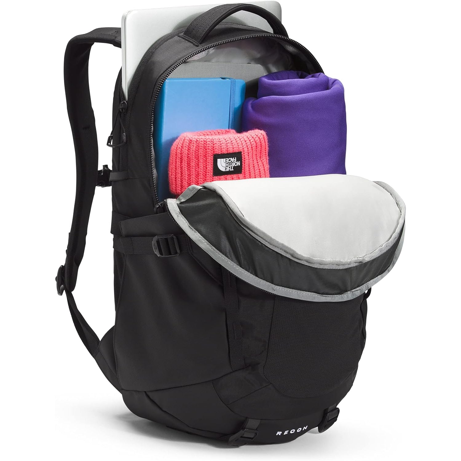 2012 the north face women's recon backpack The North Face Women's Recon Backpack: Misty Sage Dark Heather/Meld Grey
