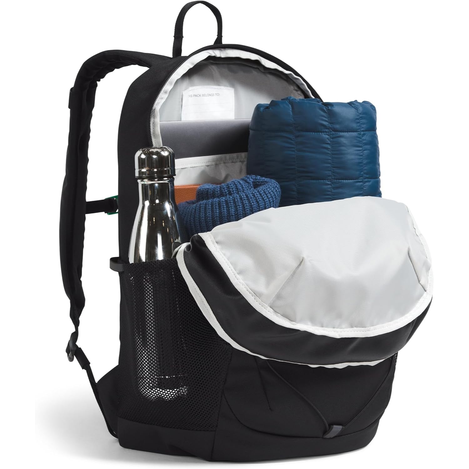 north face backpack inside The North Face Youth Court Jester Backpack: Dusk Blue/Summit Navy