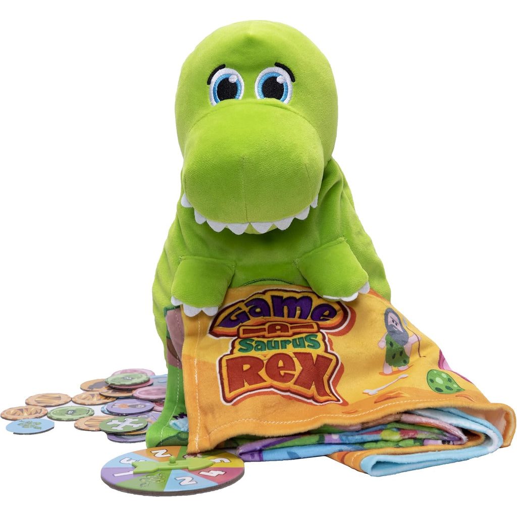 Goliath Game-A-Saurus Rex - Play 10 Different Games with Plush Dinosau ...