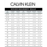 Calvin klein kids size guide outlet