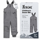 iXtreme Boys Waterproof Insulated Snow Bib Overalls with Adjustable Waistband