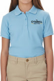 OFarrell Elementary School French Toast Girls Short Sleeve Polo